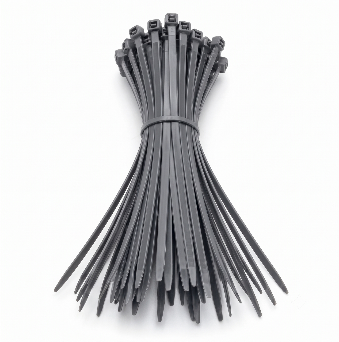 Silver Nylon Cable Ties (All Sizes)