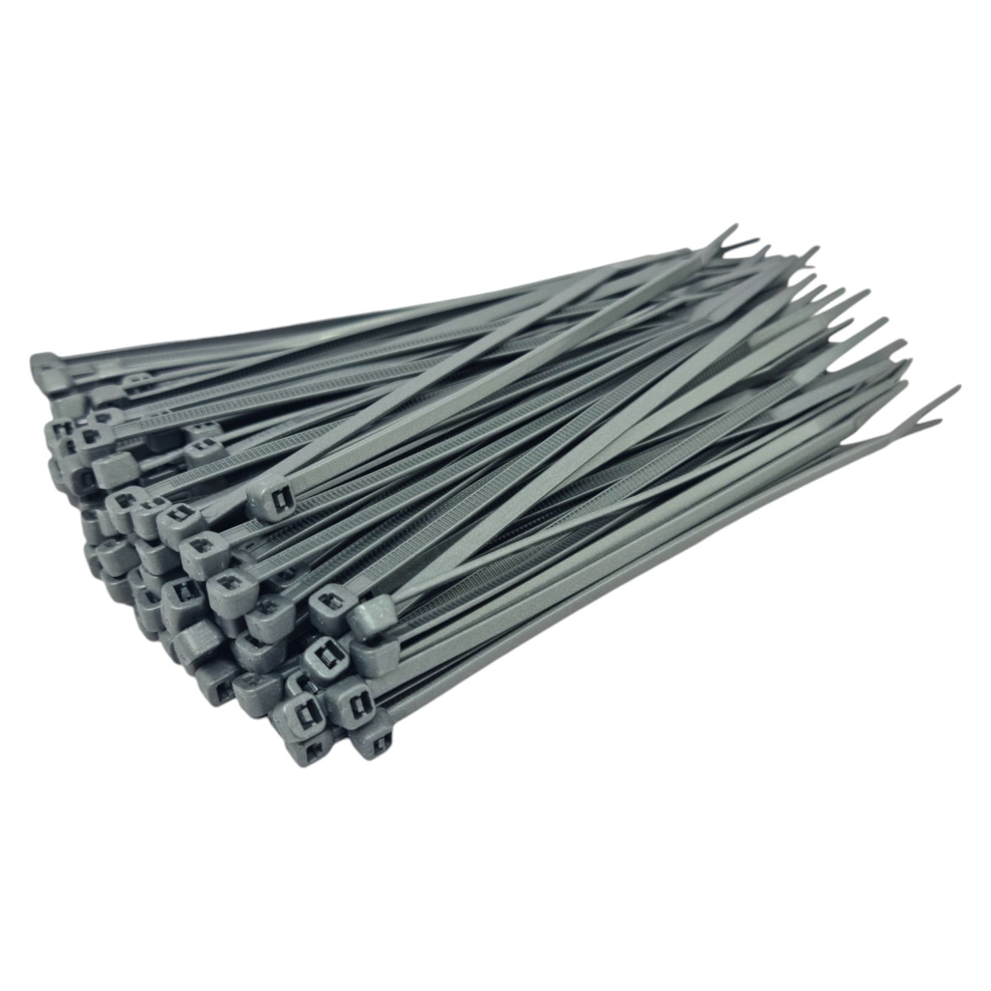 Silver Nylon Cable Ties (All Sizes)