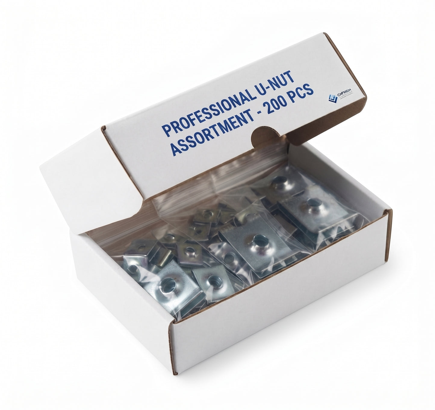 Speed Fasteners U Nuts Clips Spire Fasteners U-Clips – Screw Sizes 6 8 10 12 14 | Assorted & Bulk Packs