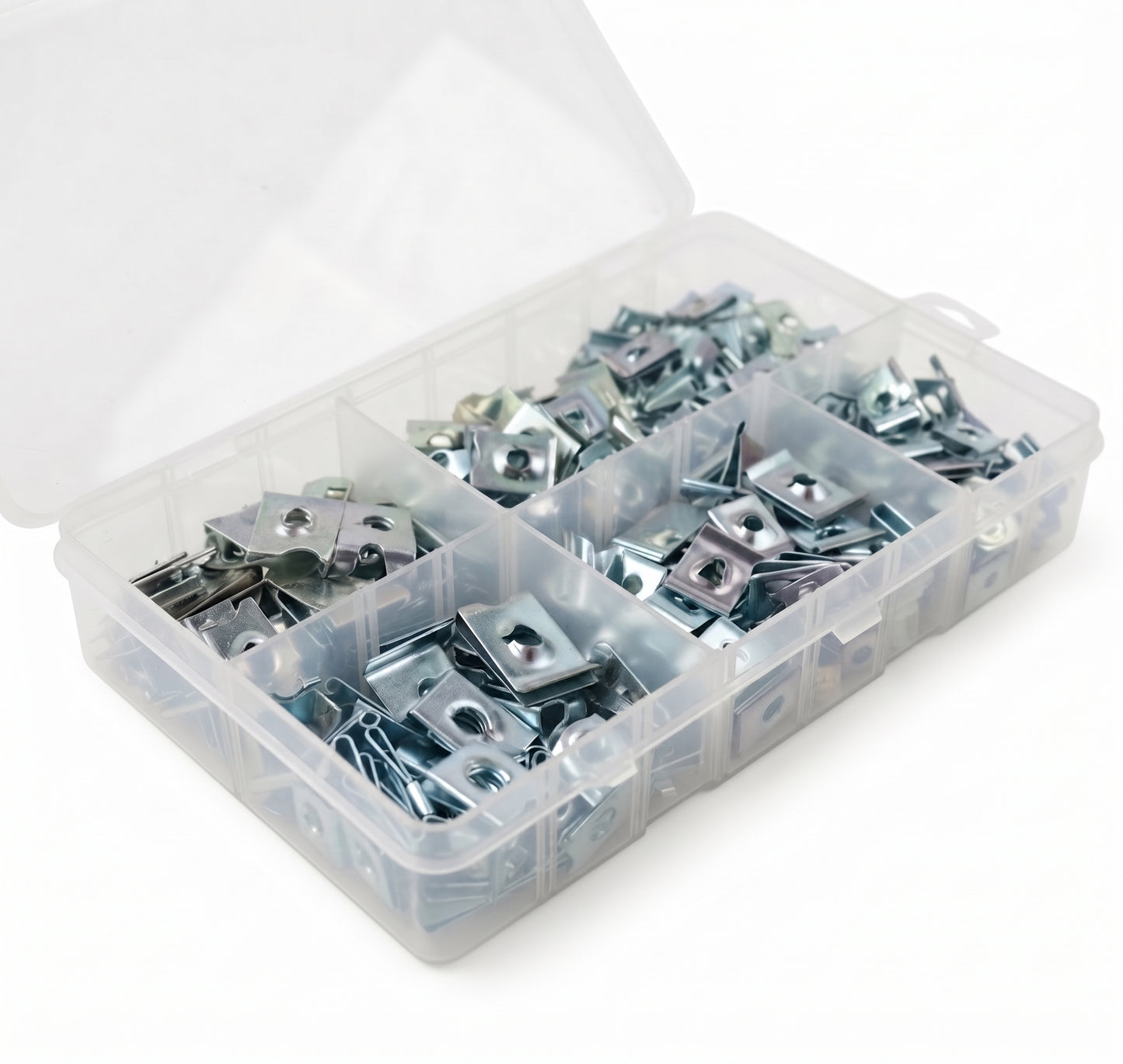 Speed Fasteners U Nuts Clips Spire Fasteners U-Clips – Screw Sizes 6 8 10 12 14 | Assorted & Bulk Packs