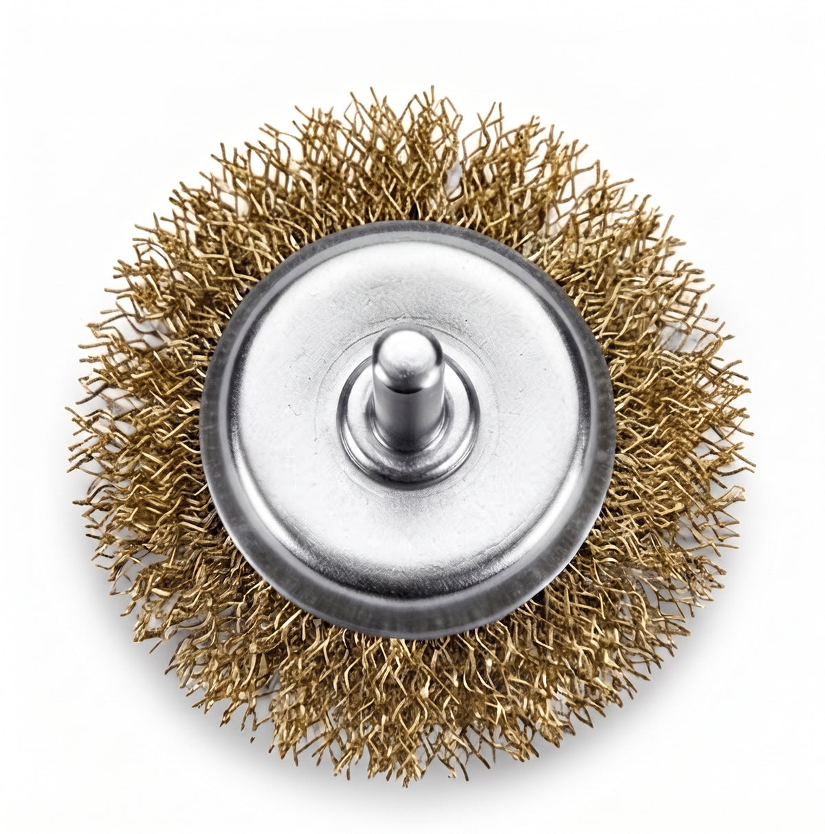 Spindle Cup Wire Brush — Drill Mounted, 6mm Shank, 50/75mm