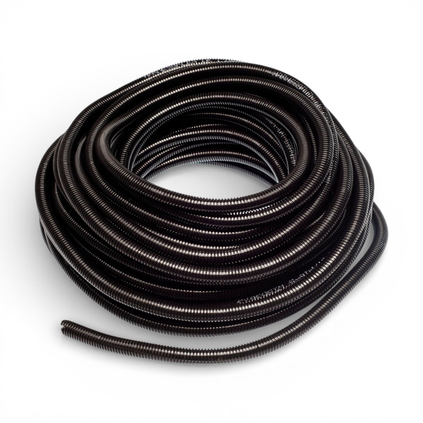 Flexible Cable Conduit Split Loom Sleeving – Electrical Wire Tidy Tubing | Black Cable Conduit