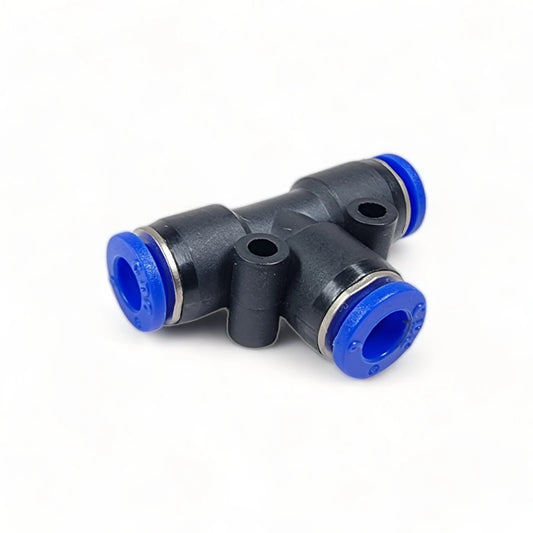 Nylon Pneumatic Push Fit T-Piece Connector – Speed Fit Air Line & Water Hose | T-Piece Push Fit Connector
