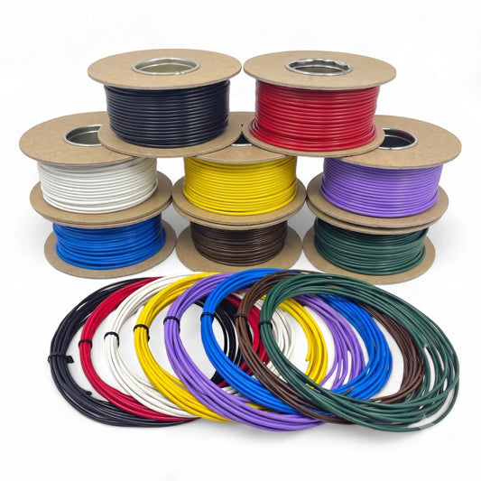 Thin Wall Single Core Cable – 2.0mm² 25A Auto & Marine Wire