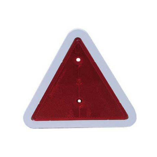 5x Red Triangle Trailer Reflectors – Caravan Van Truck Rear Safety Reflectors | E-Marked
