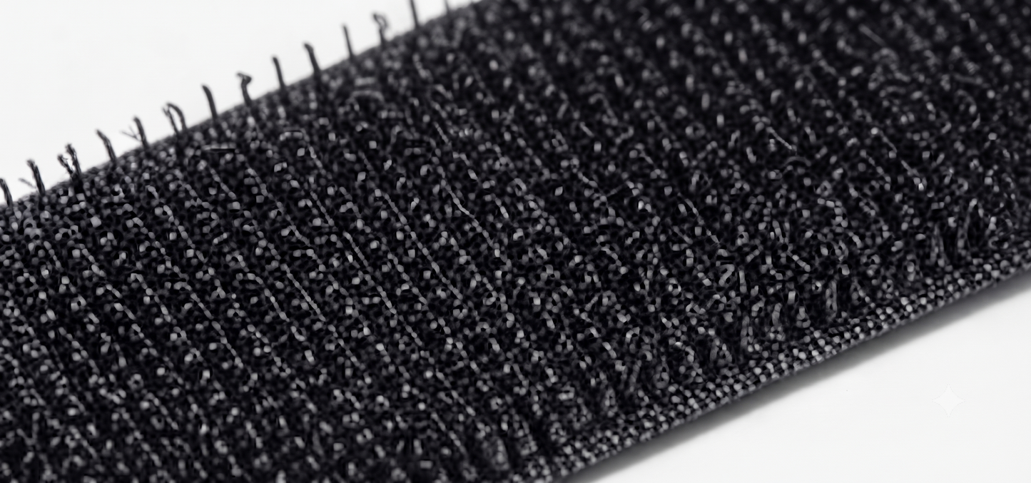 VELCRO® Brand Stick On Tape – Self-Adhesive Hook & Loop 20mm, Black