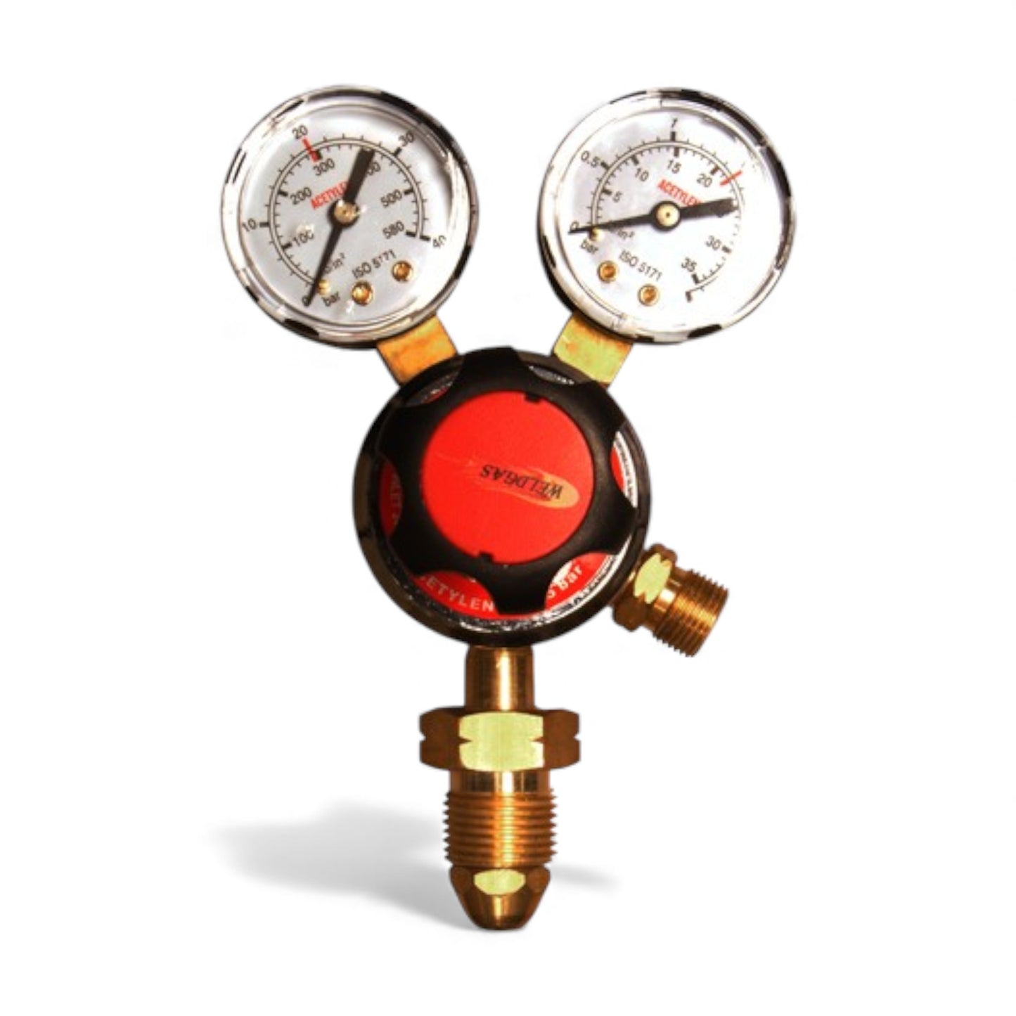 Acetylene Gas MIG TIG 2 Gauge Welding Regulator – Gas Bottle Pressure Reducer | Acetylene