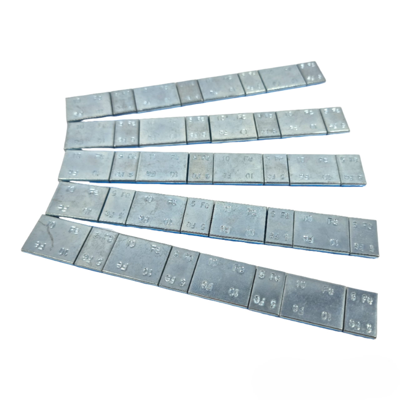 5 Pack Adhesive Wheel Balancing Weight Strips Lead Free Stick On 60g – Car Motorcycle Wheel Weights