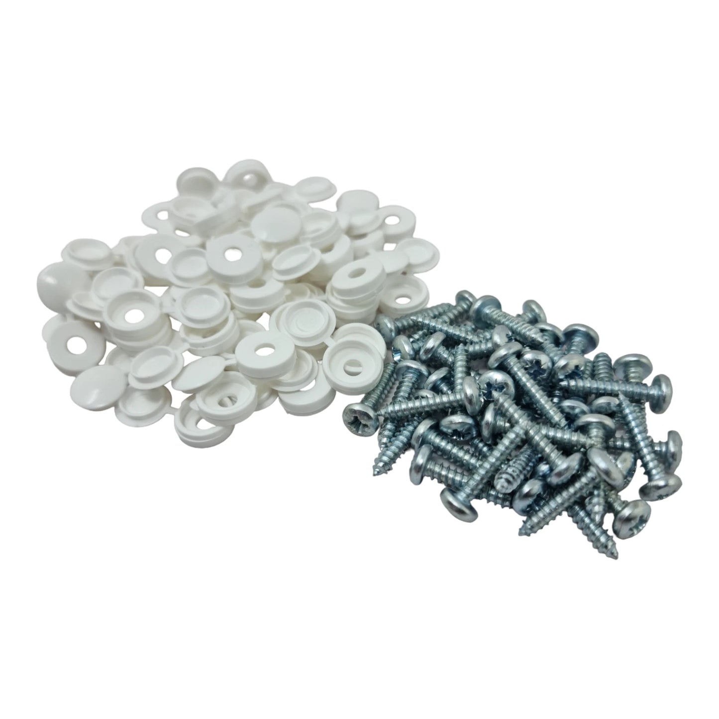 Number Plate Fitting Caps & Screws Kit – Flip Top Hinged Screw Covers GB UK EU | Flip Top Number Plate Caps & Screws