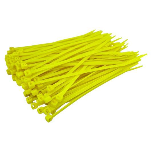 Fluorescent Yellow Cable Ties (All Sizes)