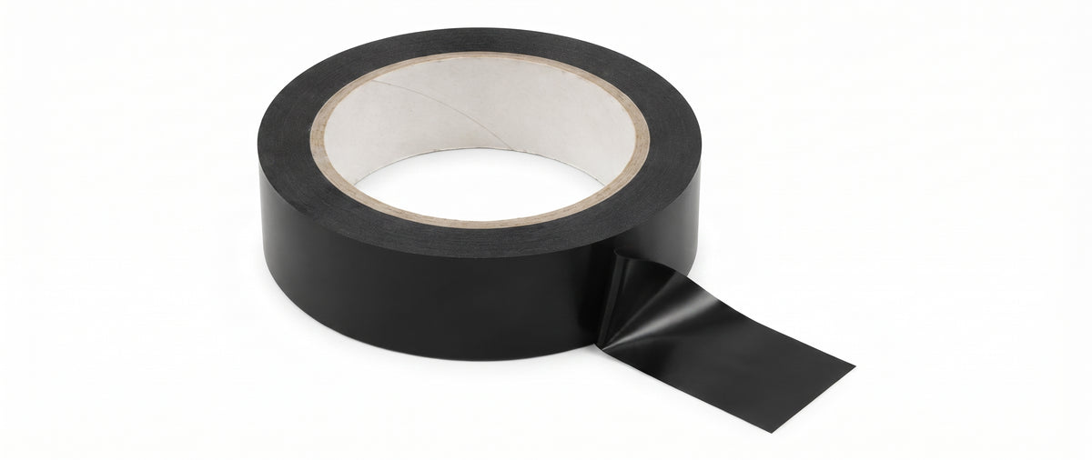 Black Gaffer Tape – Cloth Duct Tape, Hand-Tearable (48mm–100mm x 50m)