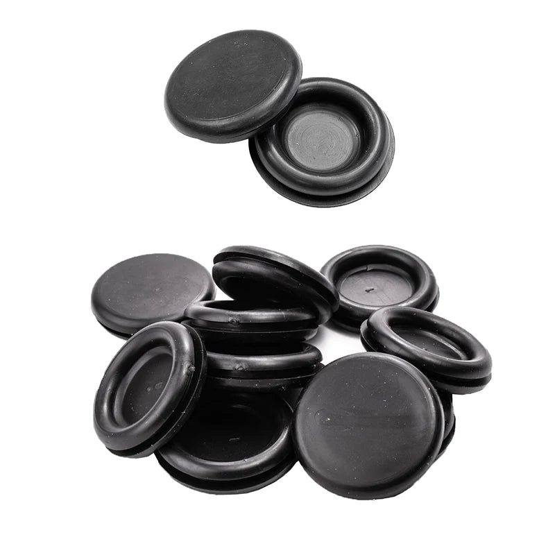 Cable Blanking Rubber Grommets Assorted Box – Closed Blind Plugs 6mm–25mm | 280x Blanking Grommets