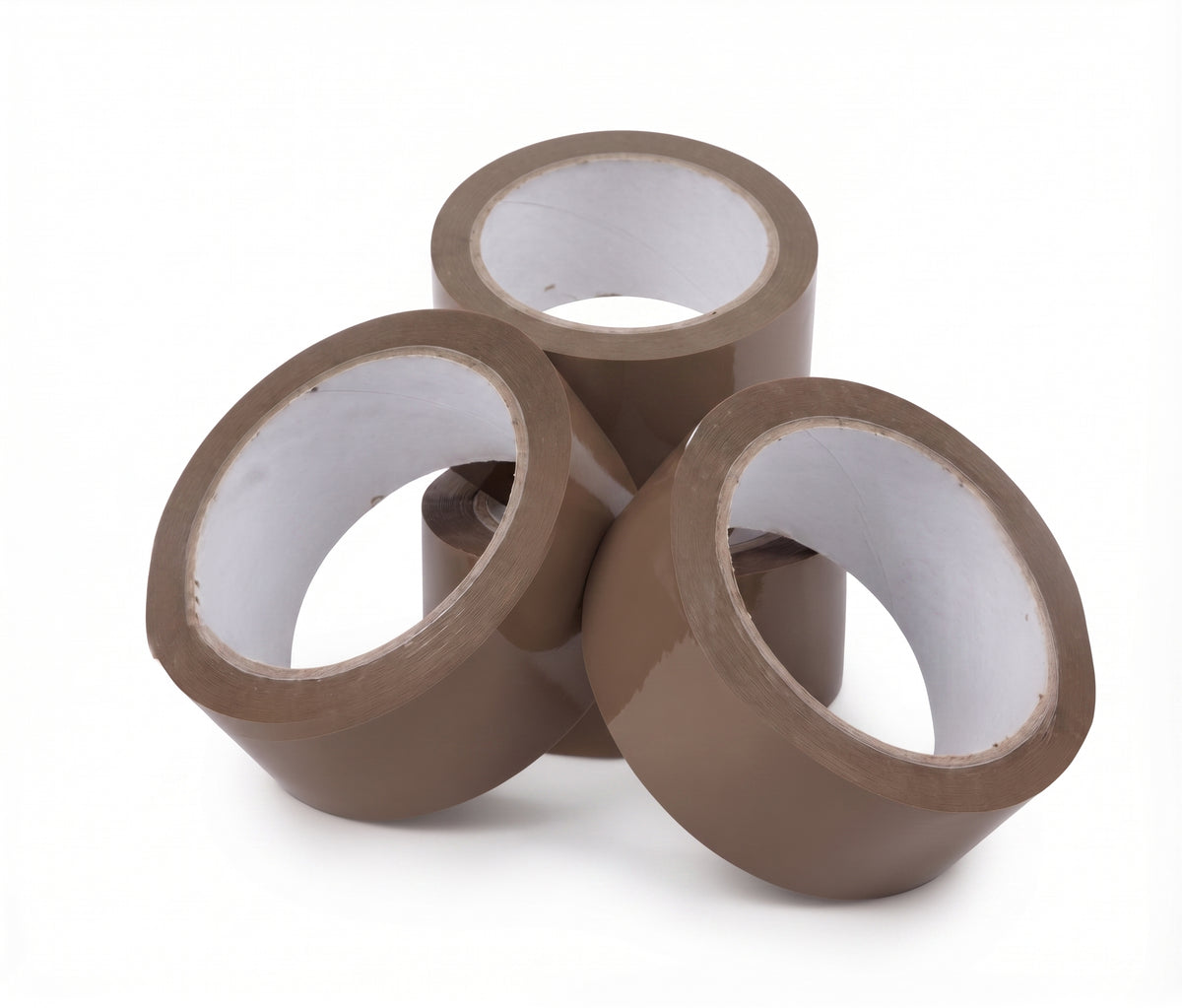 Brown Parcel Tape 48mm – Strong Low-Noise Acrylic Box Sealing Tape
