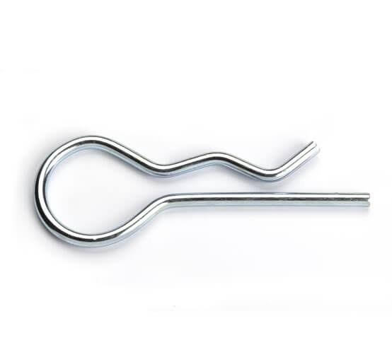 R Clips Bright Zinc Plated – Retaining Pins for Clevis Pins & Shafts | DIN 11024 | Multiple Sizes