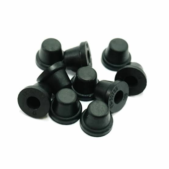 10x Rubber Brake Bleed Nipple Screw Covers – Premium Grease Caps | 6–7.5mm Fit | Black