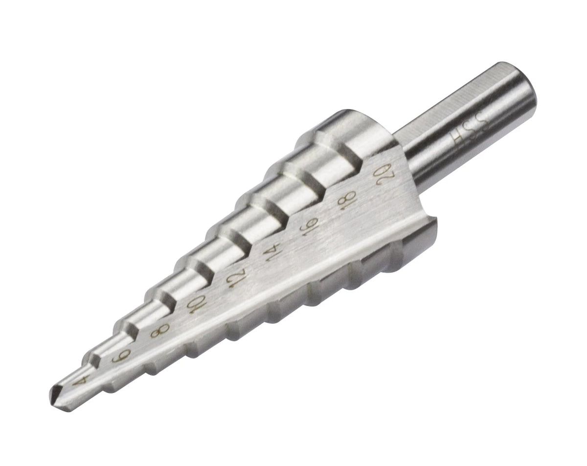Step Drill Bits – Multi-Step, Sheet Metal (4–30mm)