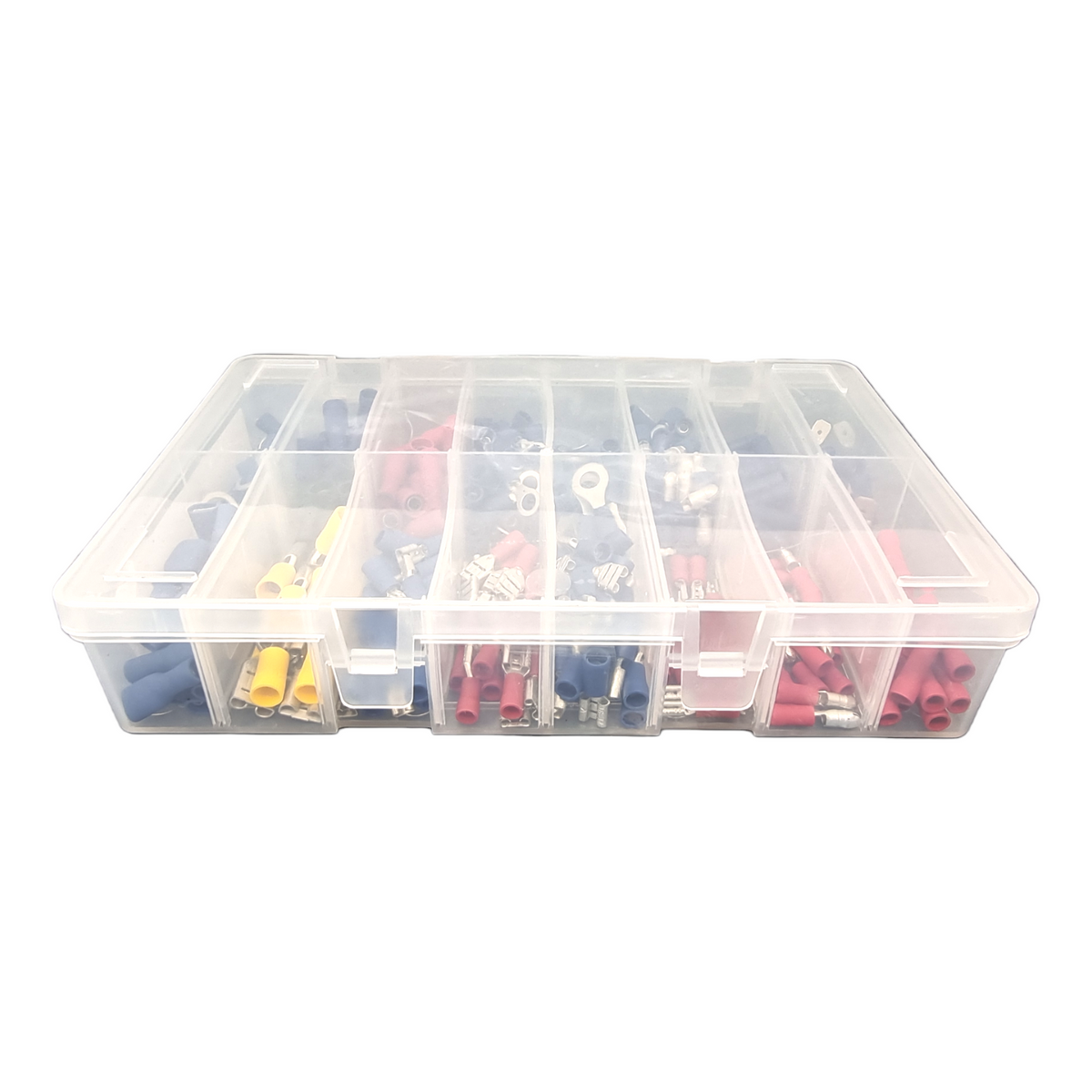 365pc Assorted Electrical Terminals Box - Spade, Ring, Bullet & Butt