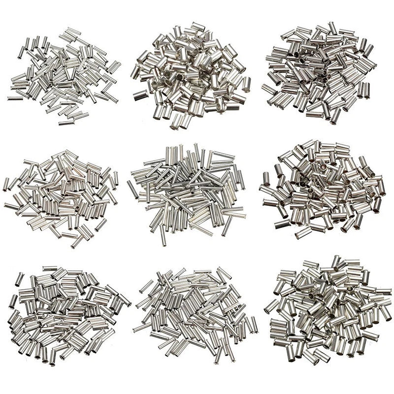 Uninsulated Bootlace Ferrules - Cord End Terminals 0.5mm² to 120mm²