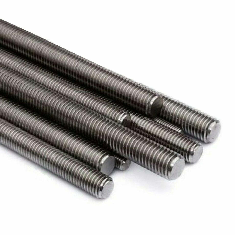 Threaded Rod 300mm - BZP Steel Studding, M6 to M12