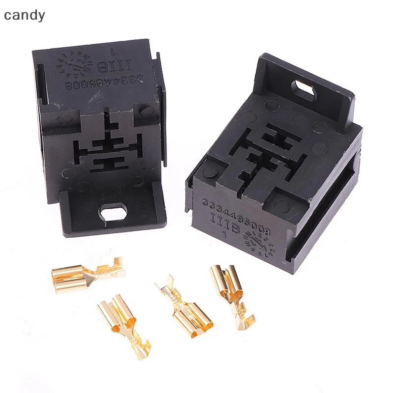 9 Pin Automotive Relay Base Holder - Suits 4, 5 & 9 Pin Relays (12V/24V)