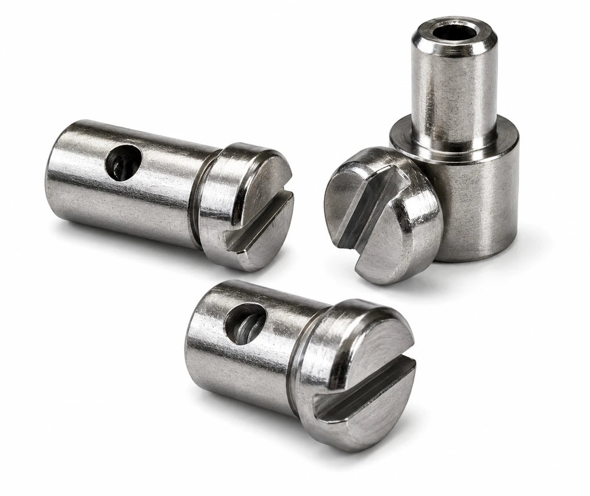 Solderless Cable Nipples Motorcycle Bicycle Screw-On 6mm 7mm 8mm Barrel Pear Type