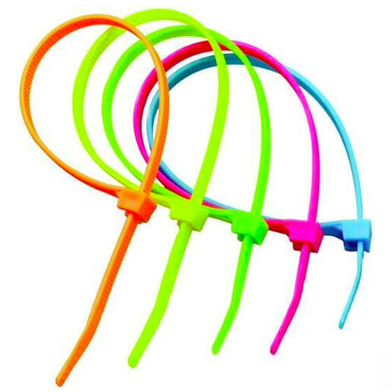 Fluorescent Yellow Cable Ties (All Sizes)